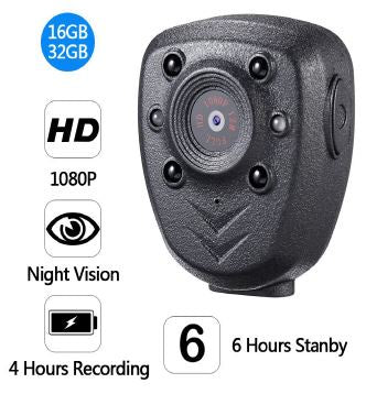 2K IR Body Camera (Model: IQ850A Item#002745)