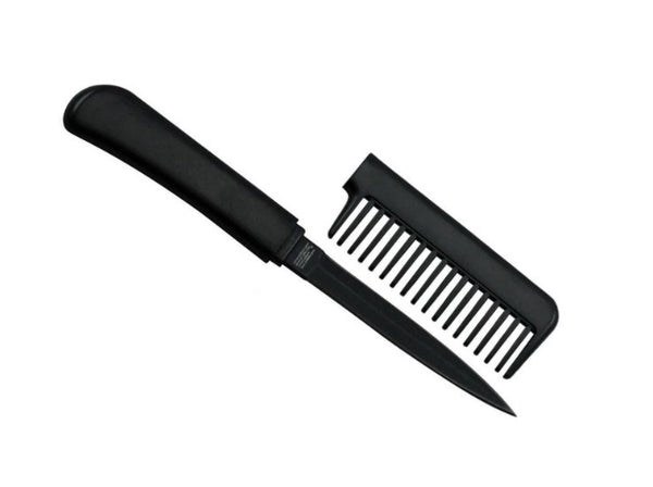 BLACK COMB KNIFE (Model: IQCKBK Item#002622)
