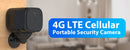 1080 4G LTE PIR MOTION BATTERY OPERATED SECURITY CAMERA
