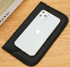 RFID Mobile phone radiation-proof signal/shielding bag. (Model: IQJB05 Item# 002594)