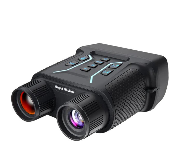 Night Vision Binoculars 4K Li-ion Rechargeable Batt. 4.5" LCD Screen, Capable of 32Gb (Item