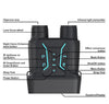 Night Vision Binoculars 4K Li-ion Rechargeable Batt. 4.5" LCD Screen, Capable of 32Gb (Item#3486)