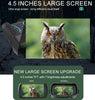 Night Vision Binoculars 4K Li-ion Rechargeable Batt. 4.5" LCD Screen, Capable of 32Gb (Item#3486)