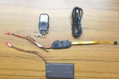 DVR camera with remote control (Model: IQS80 Item