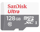 SANDISK 128GB MICRO SD MEMORY CARD Model: IQSDSQUNR128G Item