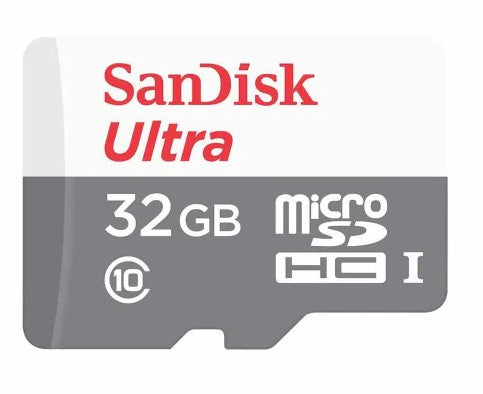 SANDISK 32GB MEMORY CARD (Model: IQSDSQUNR032G Item#003165)