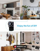 DIY Button Wi-Fi IP Pinhole Camera (Model: IQV4ALookCamPro Item