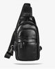 WIFI LEATHER CHEST BAG SPY CAMERA (Model: IQWFBG52 Item#003262)