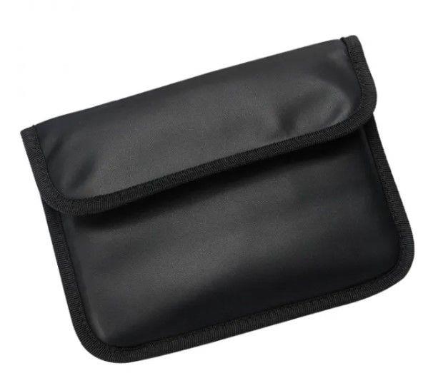 RFID Tablet PC/mobile phone signal shielding bag/anti-radiation/anti-location/anti-theft brush black bag.