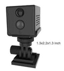 Mini Camera WiFi Nanny Cam Wireless PIR Small Home Security Cameras with Live Feed 60 Days Standby Motion Detection Alerts