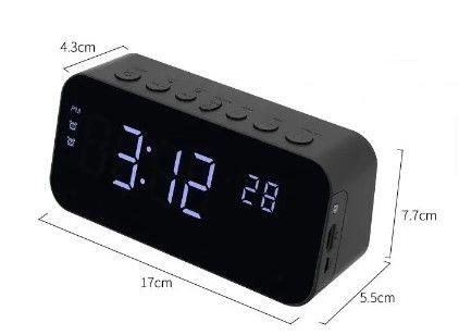 Alarm Clock Hidden WIFI 1080p HD Camera.
