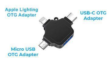 OTG ADAPTOR FOR CELL PHONE
