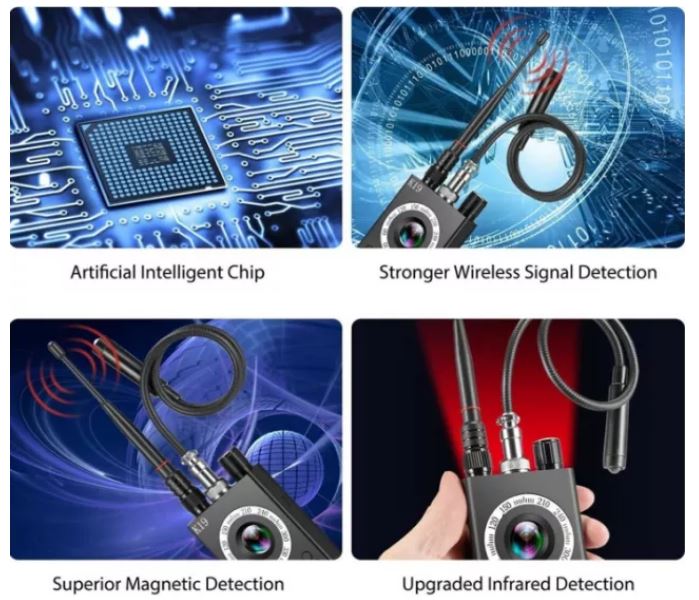 RF Detector with IR mode and Magnet detection probe